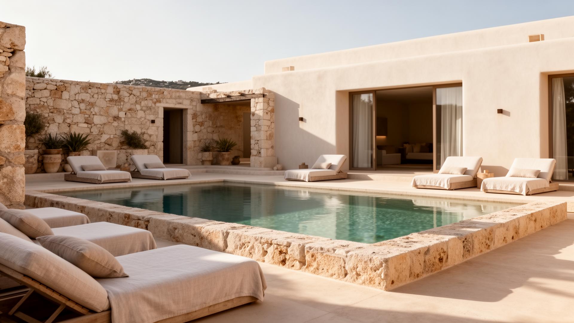 Mediterranean wellness retreat